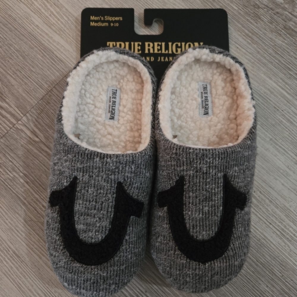 True Religion slippers New